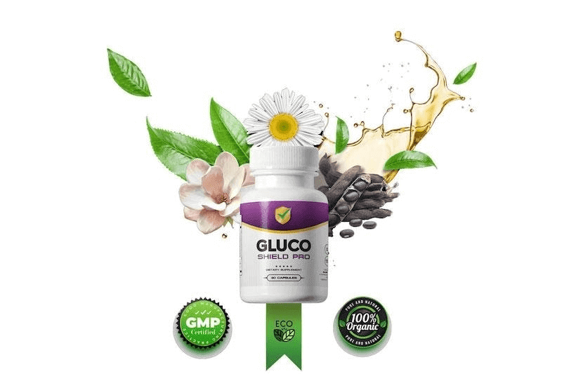 Gluco Shield Pro Bottle Natural Ingredients